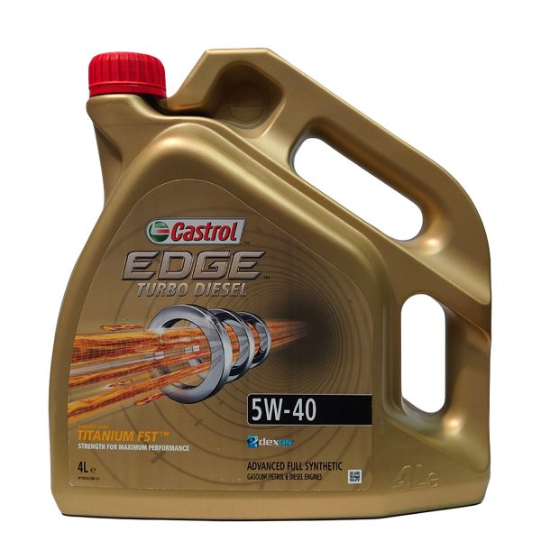 Castrol EDGE Turbo Diesel 5W40 4L